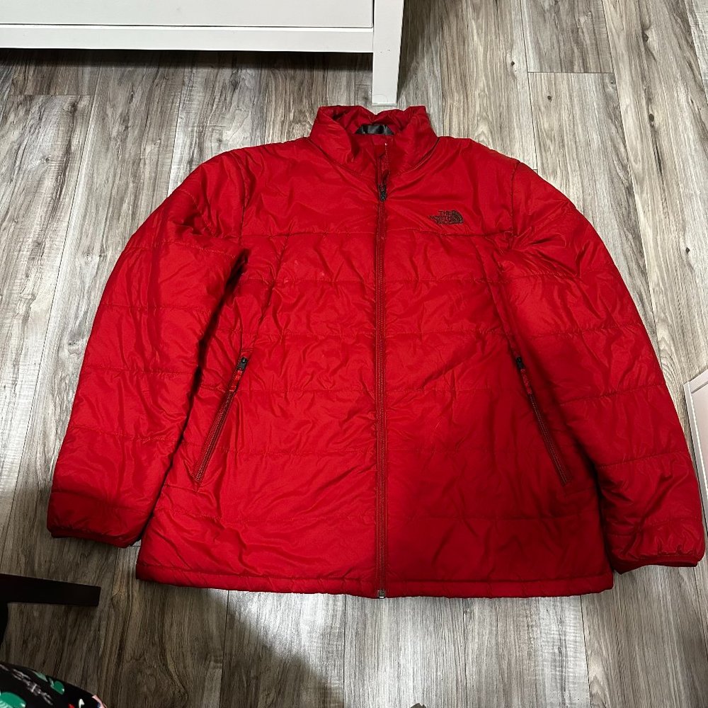 The North Face Men's Aconcagua 3 Jacket Dark Red Size XXL